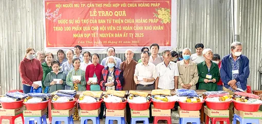 Tăng cường phối hợp chăm lo tốt hơn đời sống người mù