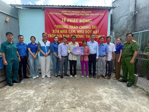 Chung tay xóa nhà tạm, nhà dột nát