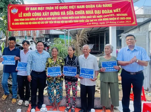 Khởi công xây dựng, sửa chữa 12 căn nhà Đại đoàn kết