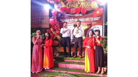 “50 năm biết ơn - Khúc hát tự hào” lan tỏa tình yêu quê hương đất nước
