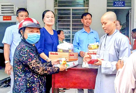Vận động gần 5,7 tỉ đồng chăm sóc, giúp đỡ nạn nhân chất độc da cam
