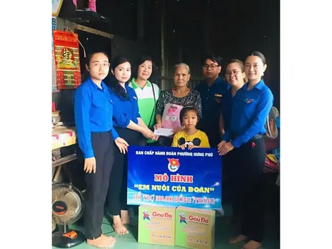 Nữ cán bộ Đoàn năng động