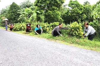 Thực hiện nhiều tuyến giao thông gắn với Cuộc vận động “Toàn dân đoàn kết xây dựng nông thôn mới, đô thị văn minh”