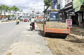 Sớm hoàn thành nâng cấp các tuyến đường khu vực trung tâm thành phố