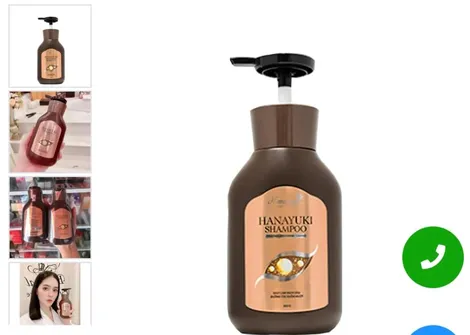 Đình chỉ lưu hành, thu hồi, tiêu hủy mỹ phẩm Hanayuki shampoo