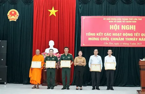 Tổng kết các hoạt động Tết Quân Dân mừng Chôl Chnăm Thmây năm 2025
