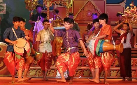 Nghệ thuật diễn tấu trống Chhay-dăm của người Khmer ở An Giang là Di sản văn hóa phi vật thể quốc gia