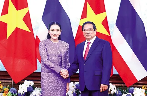 Thủ tướng Phạm Minh Chính và Thủ tướng Paetongtarn Shinawatra đồng chủ trì Họp Nội các chung Việt Nam - Thái Lan lần thứ 4 Thủ tướng Phạm Minh Chính và Thủ tướng Paetongtarn Shinawatra đồng chủ trì Họp Nội các chung Việt Nam - Thái Lan lần thứ 4