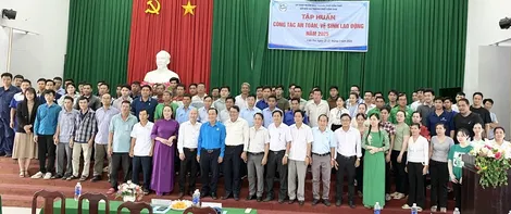 Trang bị kiến thức, kỹ năng, đảm bảo an toàn cho người lao động