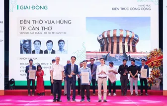 Đền thờ Vua Hùng TP Cần Thơ đạt giải Đồng tại hạng mục Kiến trúc công cộng