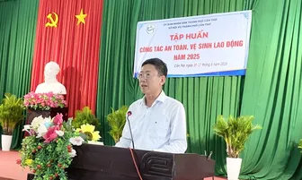 Bế mạc lớp huấn luyện công tác an toàn, vệ sinh lao động