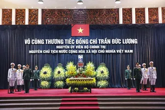 Cử hành trọng thể Lễ Quốc tang nguyên  Chủ tịch nước Trần Đức Lương