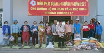Tặng quà, nhà ở hỗ trợ hộ hoàn cảnh khó khăn