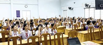 Trẻ em phát triển trong môi trường an toàn, lành mạnh