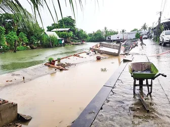 Cần hỗ trợ giải pháp công trình phòng, chống sạt lở