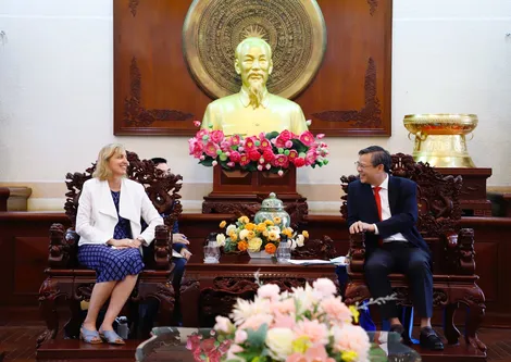 Lãnh đạo TP Cần Thơ tiếp Tổng Lãnh sự Hoa Kỳ tại TP Hồ Chí Minh