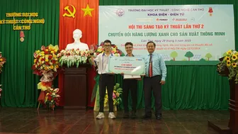 Trao giải Hội thi Sáng tạo kỹ thuật lần thứ 2