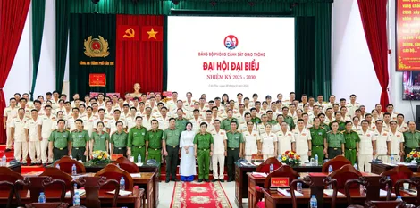 Đảng bộ Phòng Cảnh sát giao thông, Công an TP Cần Thơ, tổ chức thành công Đại hội đại biểu nhiệm kỳ 2025-2030