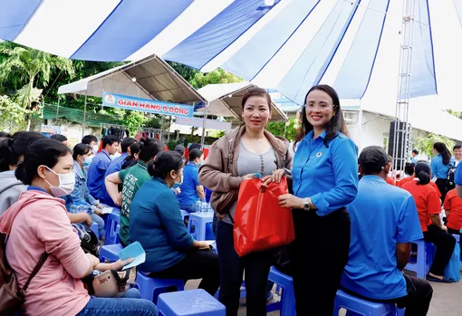 Nhiều hoạt động chăm lo đoàn viên, người lao động