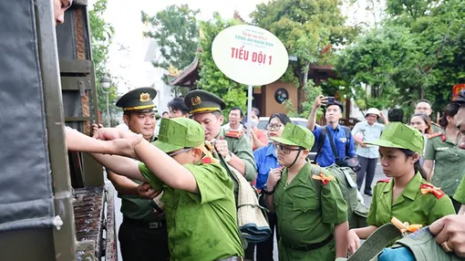 Chiêu sinh chương trình “Em học làm chiến sĩ Công an”