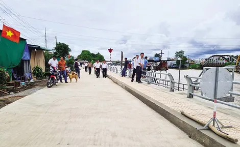 Nhiều công trình phòng chống sạt lở, chỉnh trang đô thị cần hỗ trợ đầu tư