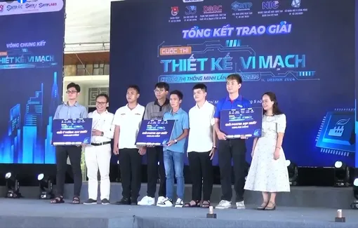 Sinh viên Trường Đại học Cần Thơ đoạt giải Cuộc thi Thiết kế vi mạch cho đô thị thông minh
