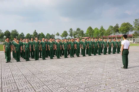 Huấn luyện chiến sĩ mới năm 2025