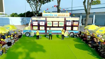 Fami Canxi viết tiếp hành trình lan tỏa yêu thương cùng chuyến xe nhân ái