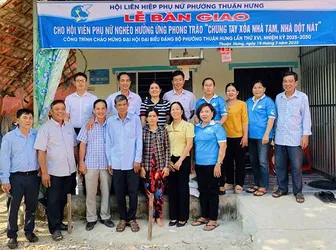 Vận động xây dựng, sửa chữa 5 Mái ấm tình thương