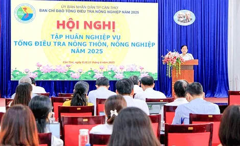 Tập huấn nghiệp vụ Tổng điều tra nông thôn, nông nghiệp năm 2025