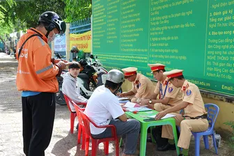 Tập trung tuần tra, xử lý vi phạm vào các khung giờ, tuyến đường có nguy cơ cao xảy ra tai nạn giao thông