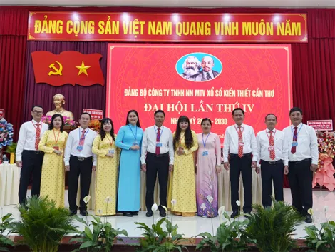 Đại hội đảng viên Đảng bộ Công ty TNHH Nhà nước MTV Xổ số kiến thiết Cần Thơ nhiệm kỳ 2025-2030