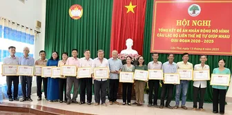Phát huy hiệu quả hoạt động của mô hình Câu lạc bộ Liên thế hệ tự giúp nhau