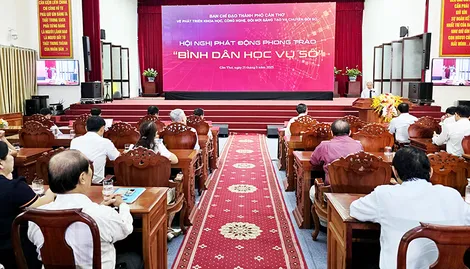 Đưa “Bình dân học vụ số” thành phong trào thường xuyên, phát triển sâu rộng