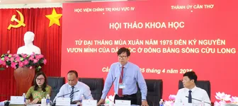 Đổi mới và phát triển toàn diện vì sự nghiệp huấn luyện cán bộ của Đảng ở Đồng bằng sông Cửu Long