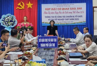 Sở Giáo dục và Đào tạo TP Cần Thơ tổ chức họp báo Kỳ thi tốt nghiệp THPT năm 2025