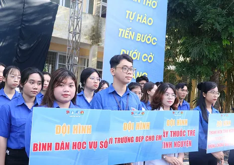 “Áo xanh” tình nguyện