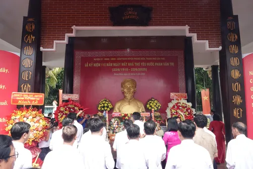 Long trọng tổ chức Lễ giỗ lần thứ 115 của Nhà thơ yêu nước Phan Văn Trị