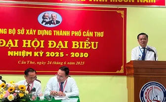 Đảng bộ Sở Xây dựng TP Cần Thơ tổ chức đại hội nhiệm kỳ 2025-2030