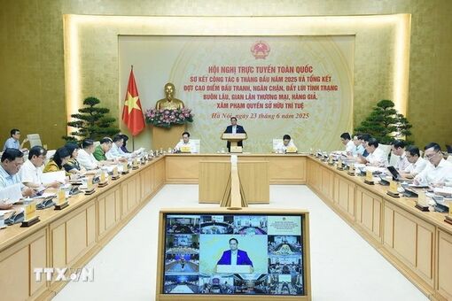 Prime Minister chairs national teleconference on fight against counterfeit goods
