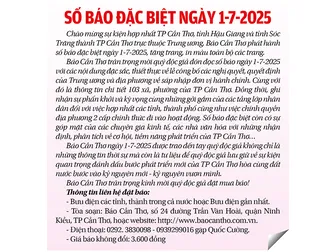 Số báo đặc biệt ngày 1-7-2025