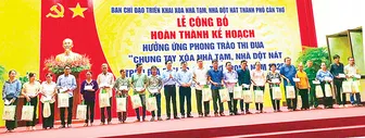 Dồn sức hoàn thành mục tiêu xóa nhà tạm, nhà dột nát trên cả nước