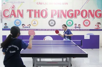 Hơn 50 VĐV thi đấu Giải Bóng bàn thanh thiếu niên - nhi đồng Cần Thơ lần I