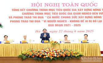 ខិត​ខំ​អនុវត្ត​ល្អ​នូវ​កម្ម​វិធី​ទិស​ដៅ​ជាតិ​អំពី​ការ​កសាង​ជន​បទ​ថ្មី​ កាត់​បន្ថយ​ភាព​ក្រីក្រ​ដោយ​ចីរ​ភាព
