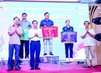 Sân chơi thể thao hấp dẫn của các cơ quan báo chí