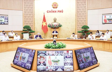Thủ tướng chủ trì Hội nghị trực tuyến Chính phủ với 34 tỉnh thành và hơn 3.300 xã, phường, đặc khu