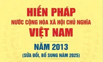 Ra mắt sách: Hiến pháp sửa đổi năm 2025 - Chiến lược trong xây dựng nhà nước pháp quyền XHCN Việt Nam​