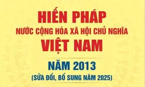 Ra mắt sách: Hiến pháp sửa đổi năm 2025 - Chiến lược trong xây dựng nhà nước pháp quyền XHCN Việt Nam​