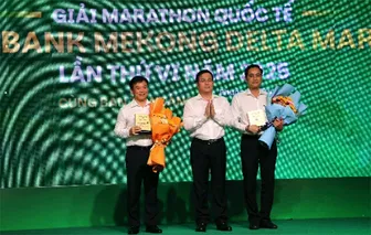 Khai mạc Giải marathon quốc tế “Vietcombank Mekong delta marathon” lần thứ VI