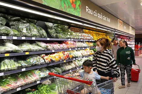 6 tháng, tổng mức bán lẻ hàng hóa và doanh thu dịch vụ tiêu dùng tăng 9,3%